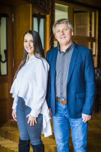 Gabriela Končitíková a Pavel Velev z Nadace Tomáše Bati
